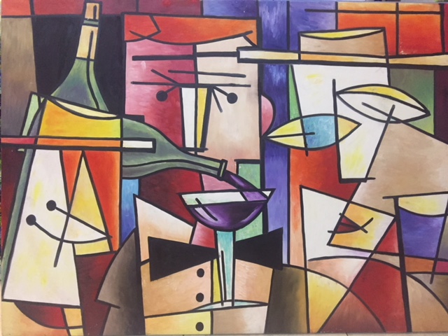 Tranh Sơn Dầu Trừu Tượng